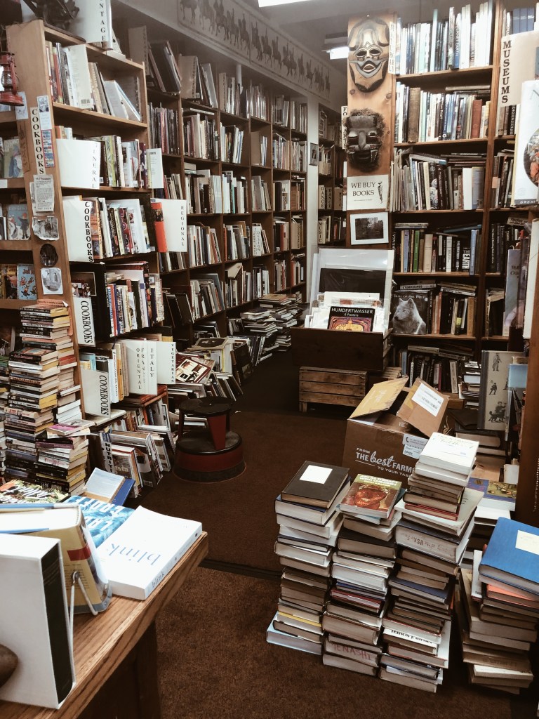 This is an original photo of Dawn Treader Book Shop in Ann Arbor, Michigan, from Independent Book Review