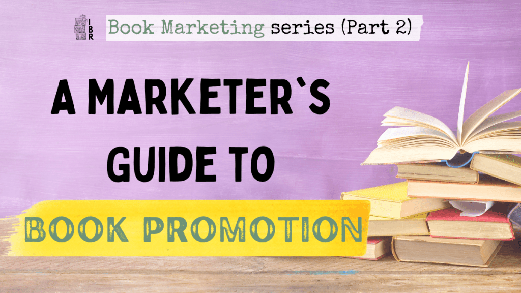 Joe Walters shares his tips on book marketing and book promotion