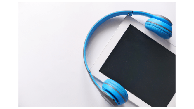 One of the tips for developing a reading habit is to read a variety of different formats, like paperback, ebook, and audiobook.