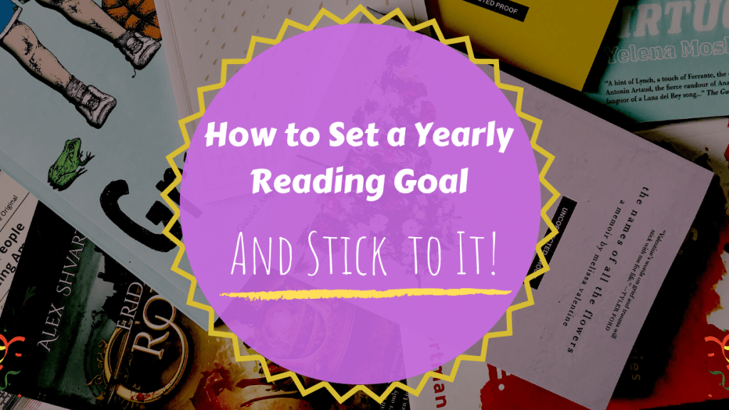 How to set a yearly reading goal