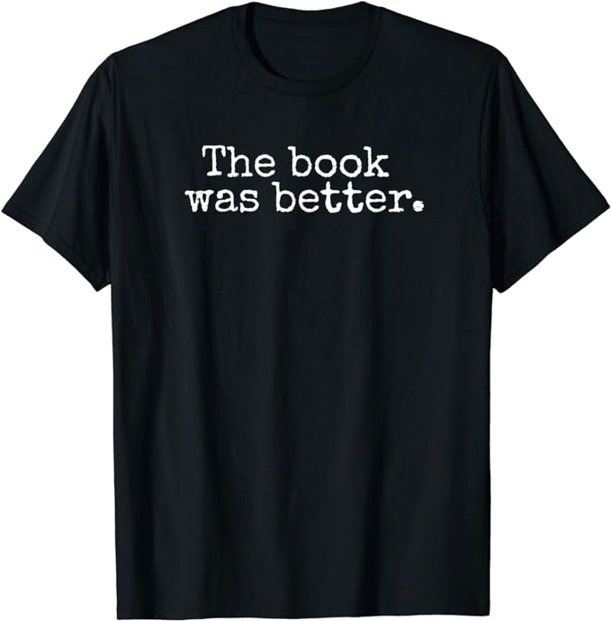 T shirt gifts for book lovers