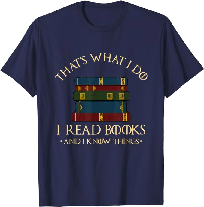 Book T Shirt gifts for book lovers